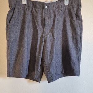 Swiss Tech Gray Flat Front Shorts